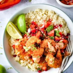 Spicy and Crispy Prawns