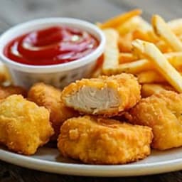 Chicken Nuggets And Chips