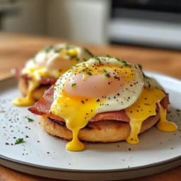 Eggs Benedict Bacon (Gf)
