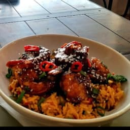 Spicy and Crispy Prawns