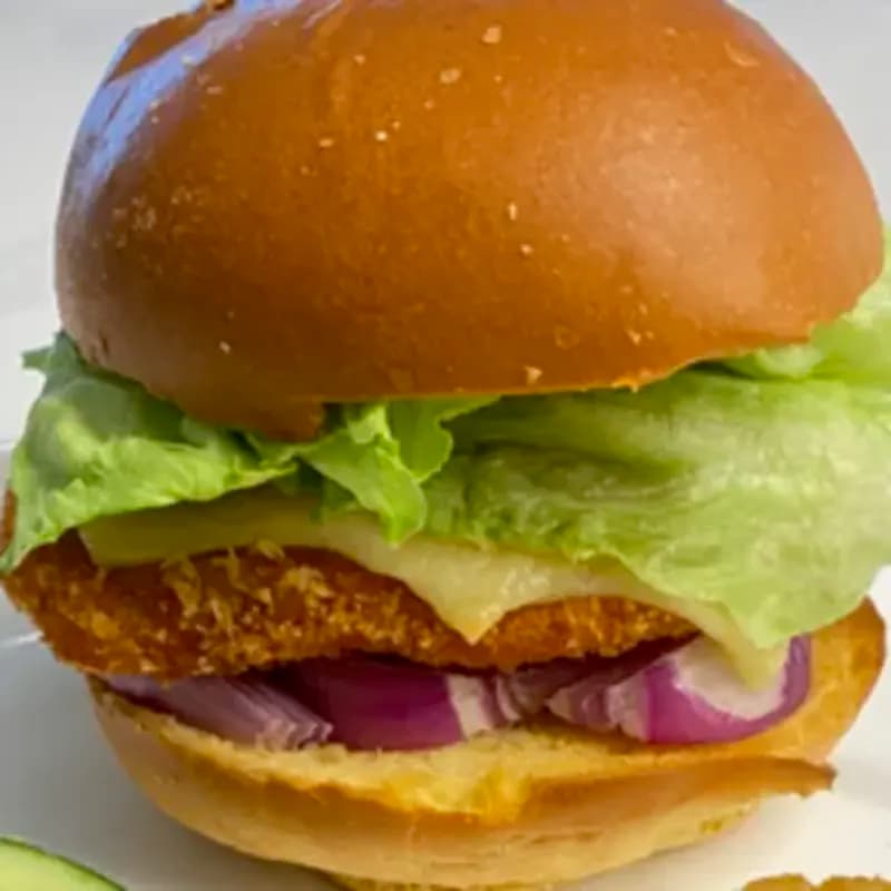 Chicken Schnitzel Burger
